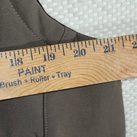 Roper Mens Vest L Brown Team Cheney "Denton County Cowboy Church‎ Logo" Full Zip - Picture 7 of 12